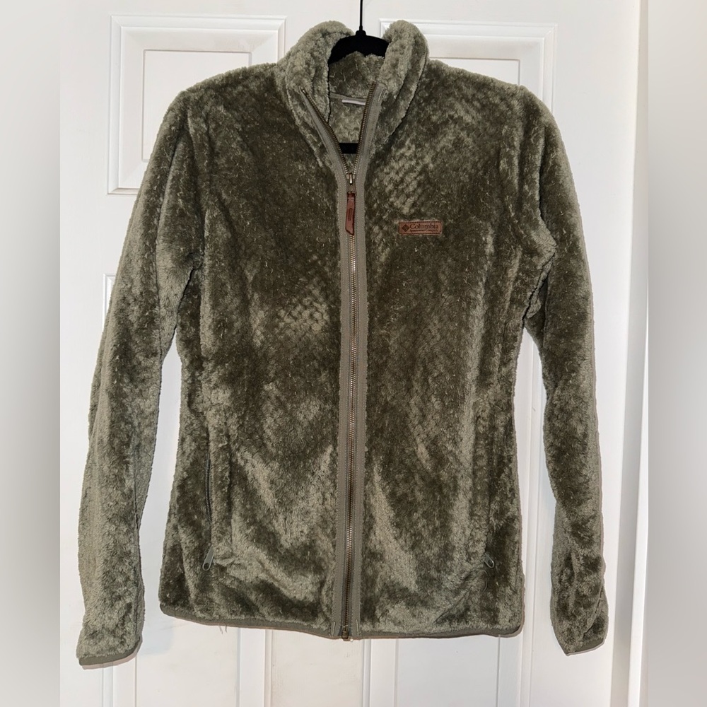 Columbia Women's Forest Green Teddy Jacket